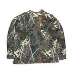 Vintage Canyon Guide Outfitters RealTree Mock Neck Longsleeve Camo