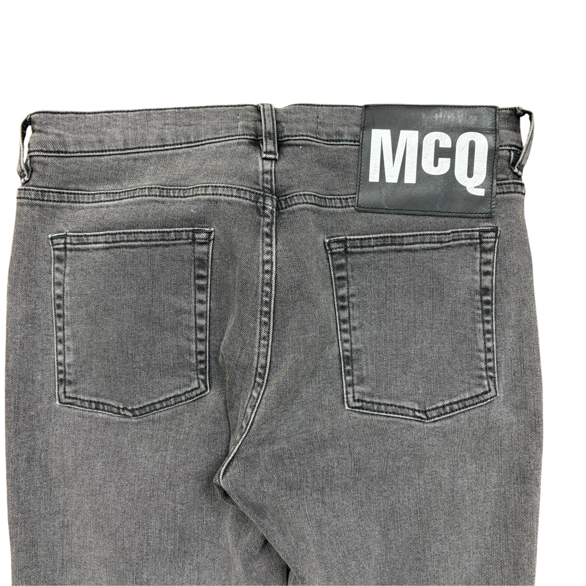 Alexander McQueen MCQ Strummer Jeans Light Grey