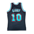 Vintage Mitchell & Ness NBA Vancouver Grizzlies Mike Bibby Classic Jersey Black