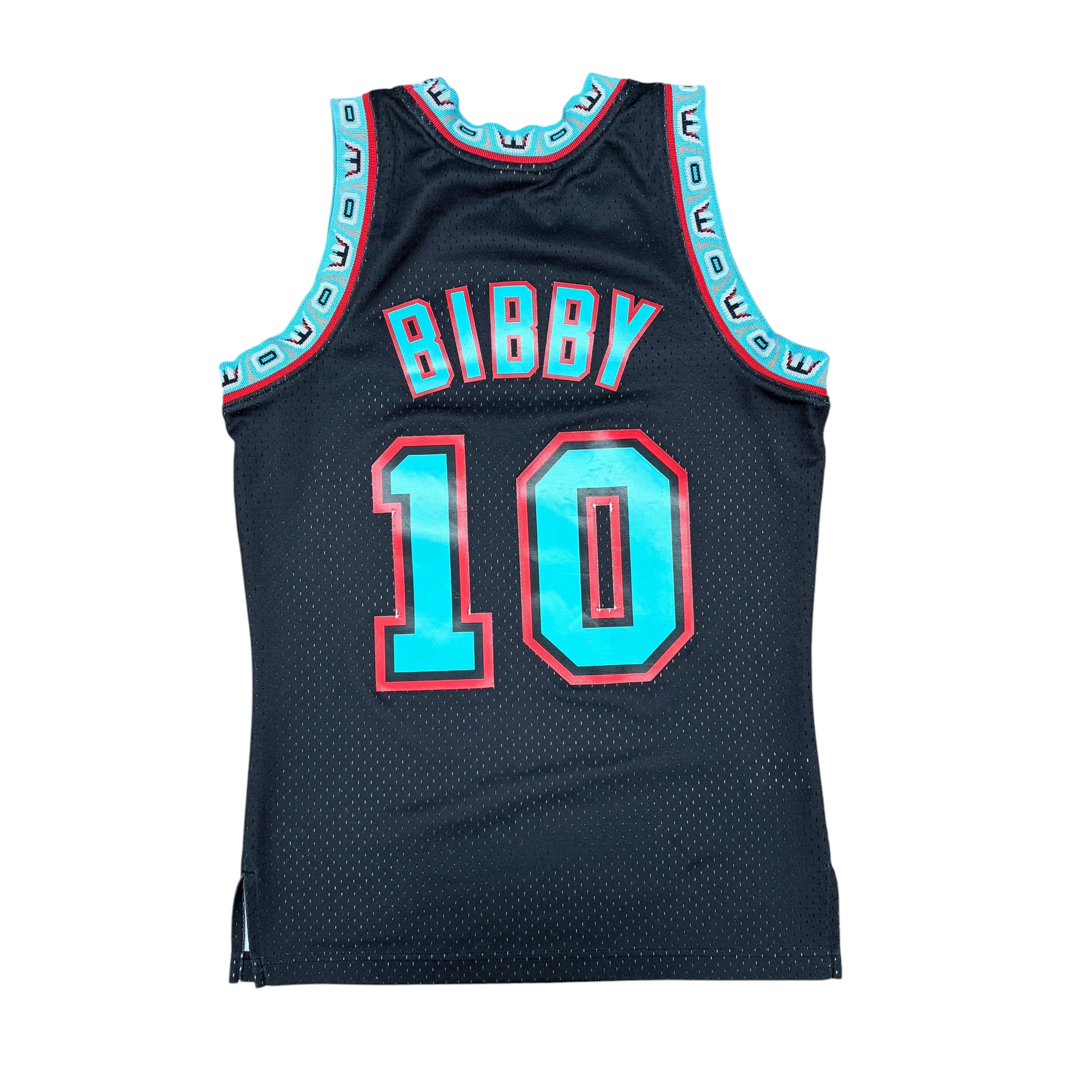 Vintage Mitchell & Ness NBA Vancouver Grizzlies Mike Bibby Classic Jersey Black
