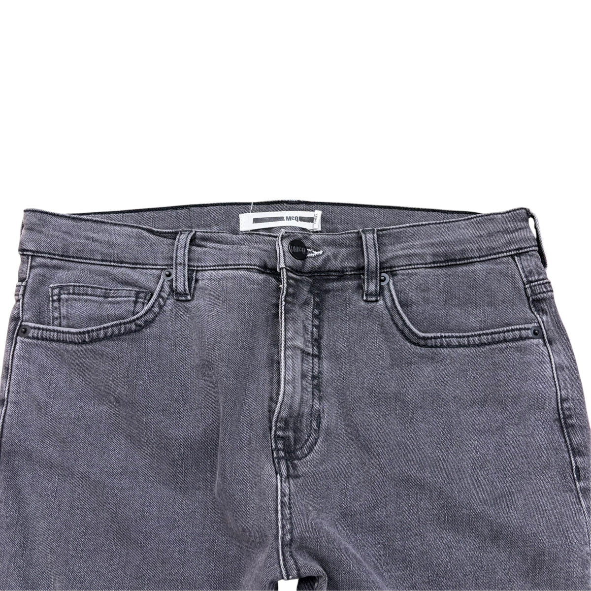 Alexander McQueen MCQ Strummer Jeans Light Grey