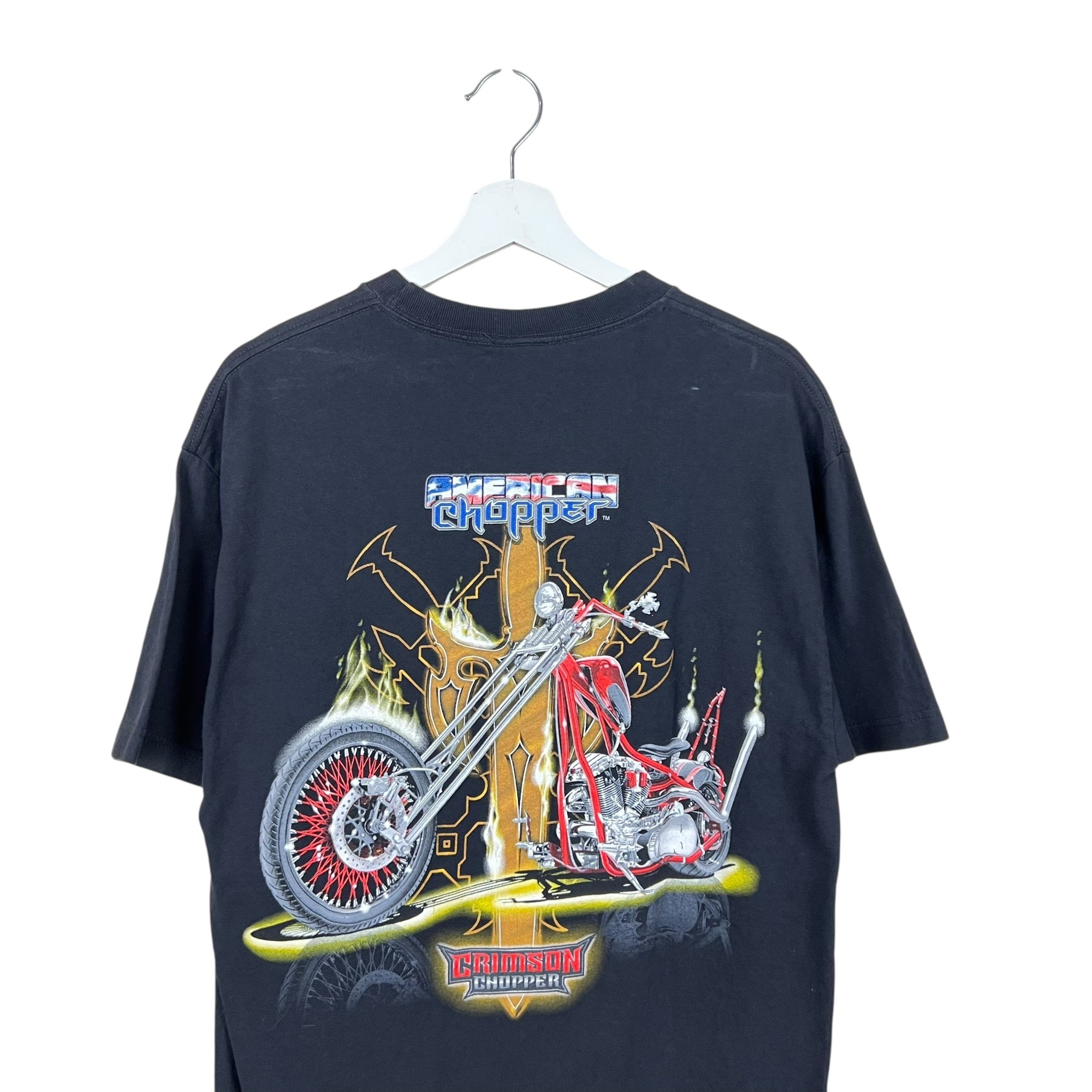 Vintage American Chopper “Crimson Chopper” Tee Black