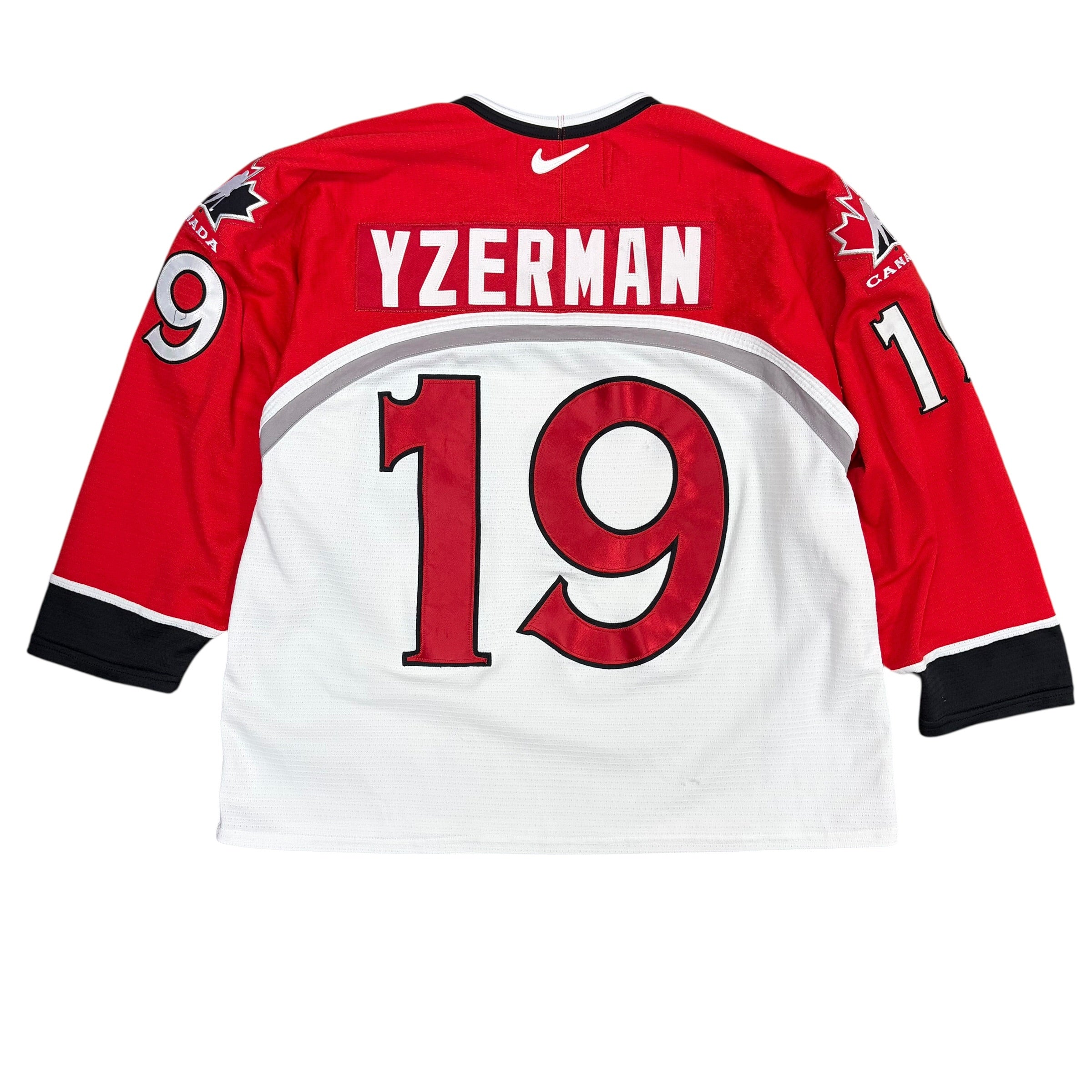 1998 Nike Team Canada Steve Yzerman Home Jersey