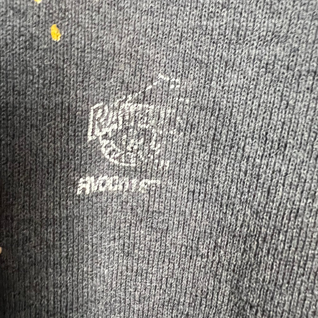 Vintage Ravens Athletic NBA Toronto Raptors Exploding Basketball Logo Tee Black
