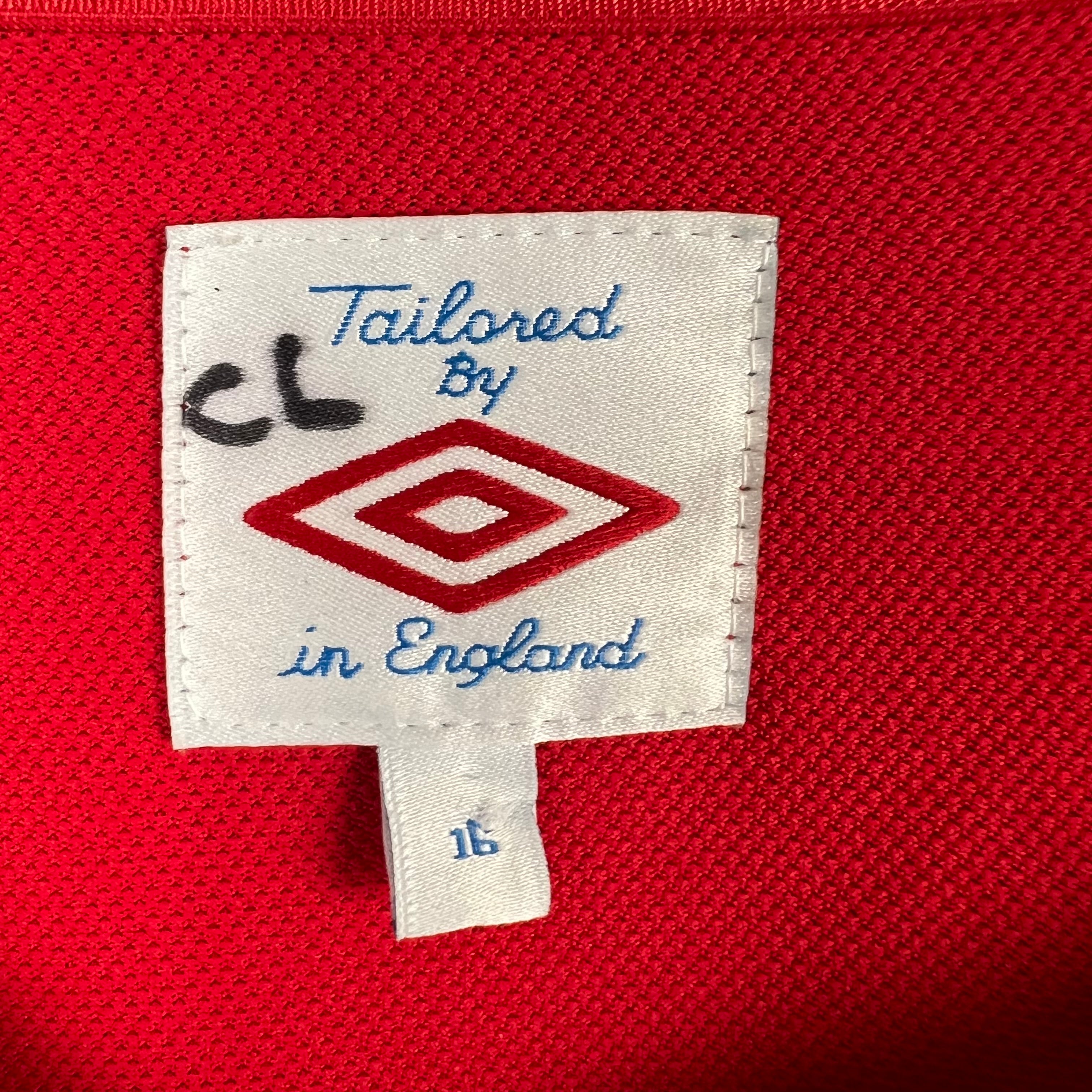 2011 Umbro England World Cup Blank Away Jersey