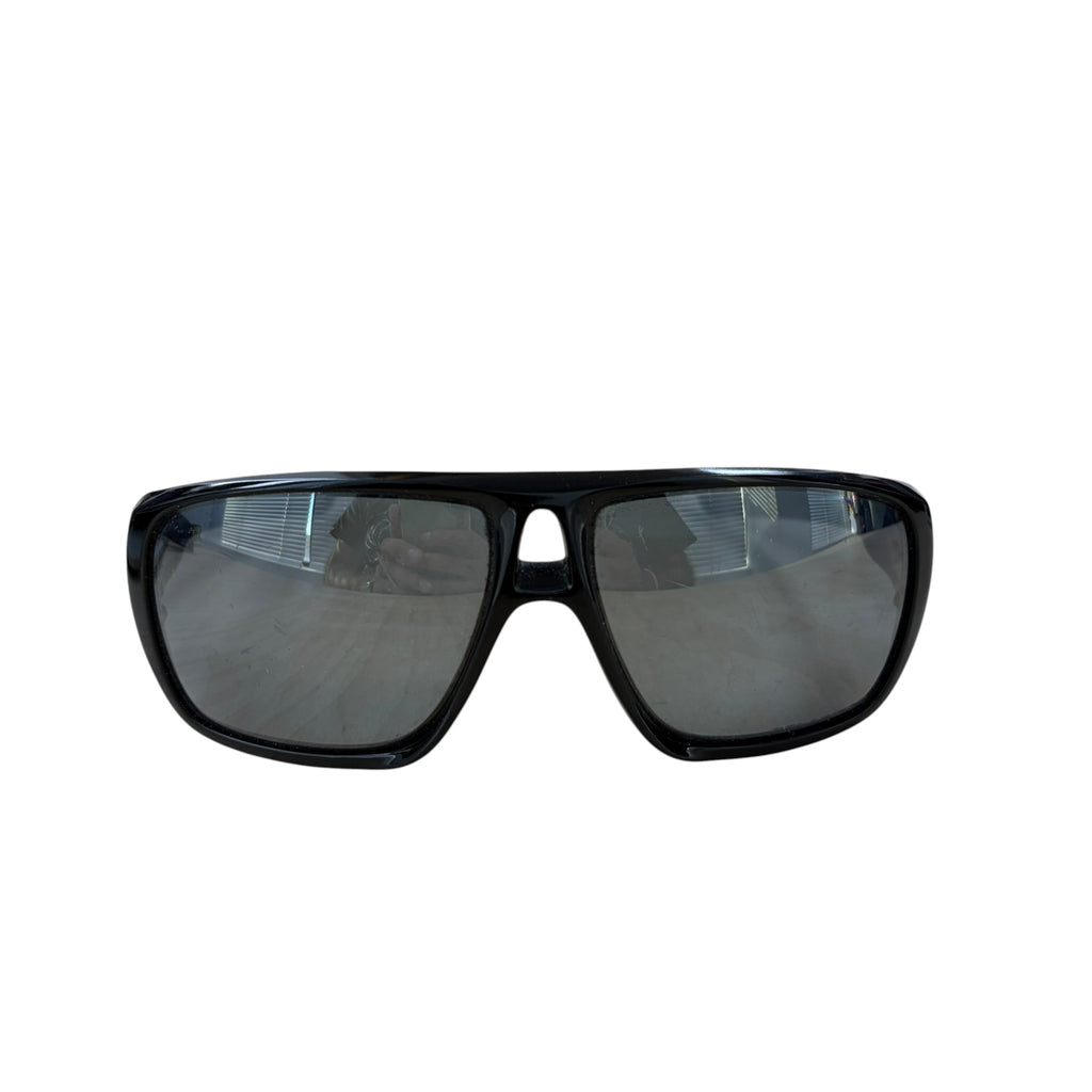 Oakley Dispatch Polarized Ghost Text Sunglasses Black
