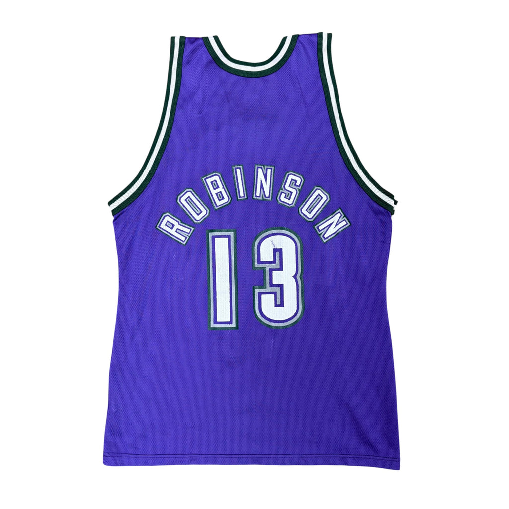 Vintage Champion NBA Milwaukee Bucks Glen Robinson Away Jersey