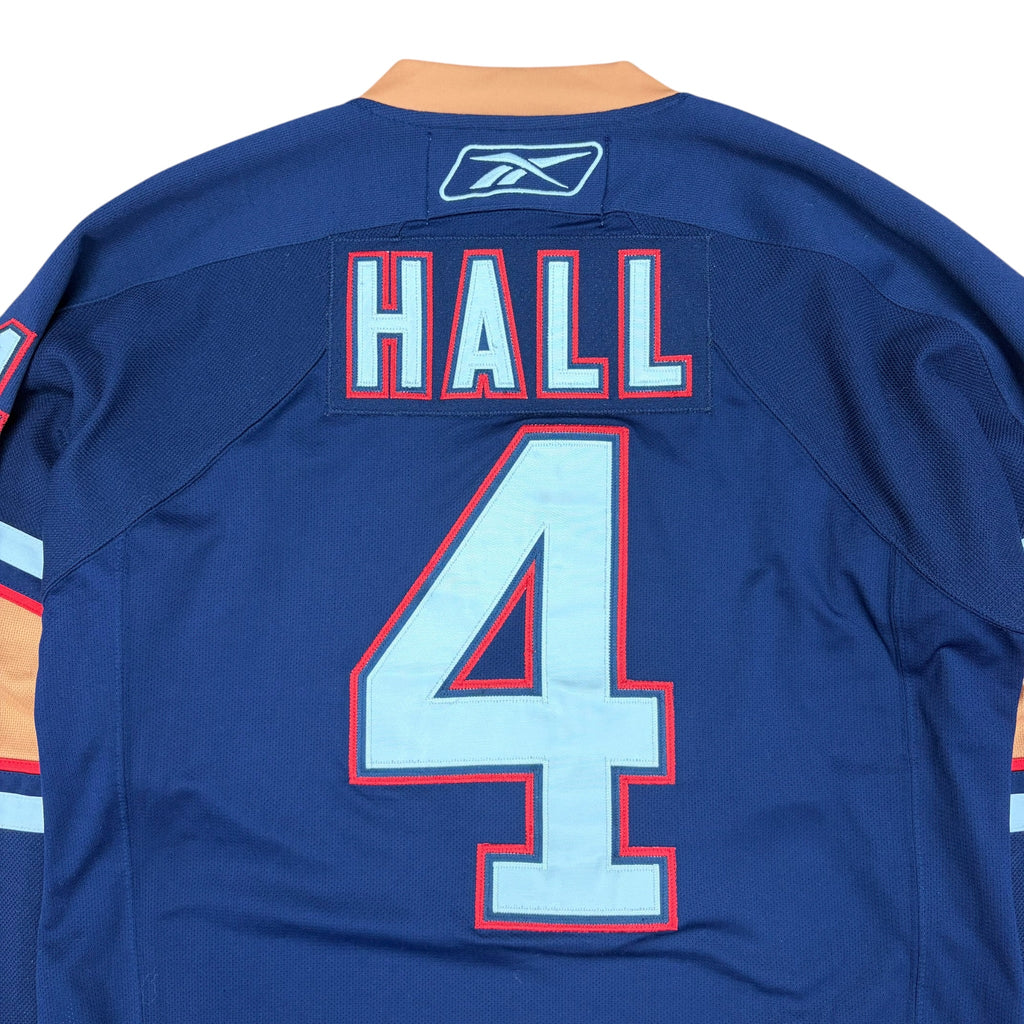 Vintage Reebok NHL Edmonton Oilers Taylor Hall Away Jersey