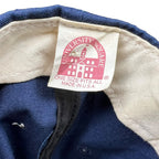 Vintage Wilkes Colonels Logo SnapBack Hat Washed Navy