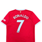 2021 Adidas Manchester United Cristiano Ronaldo Home Jersey