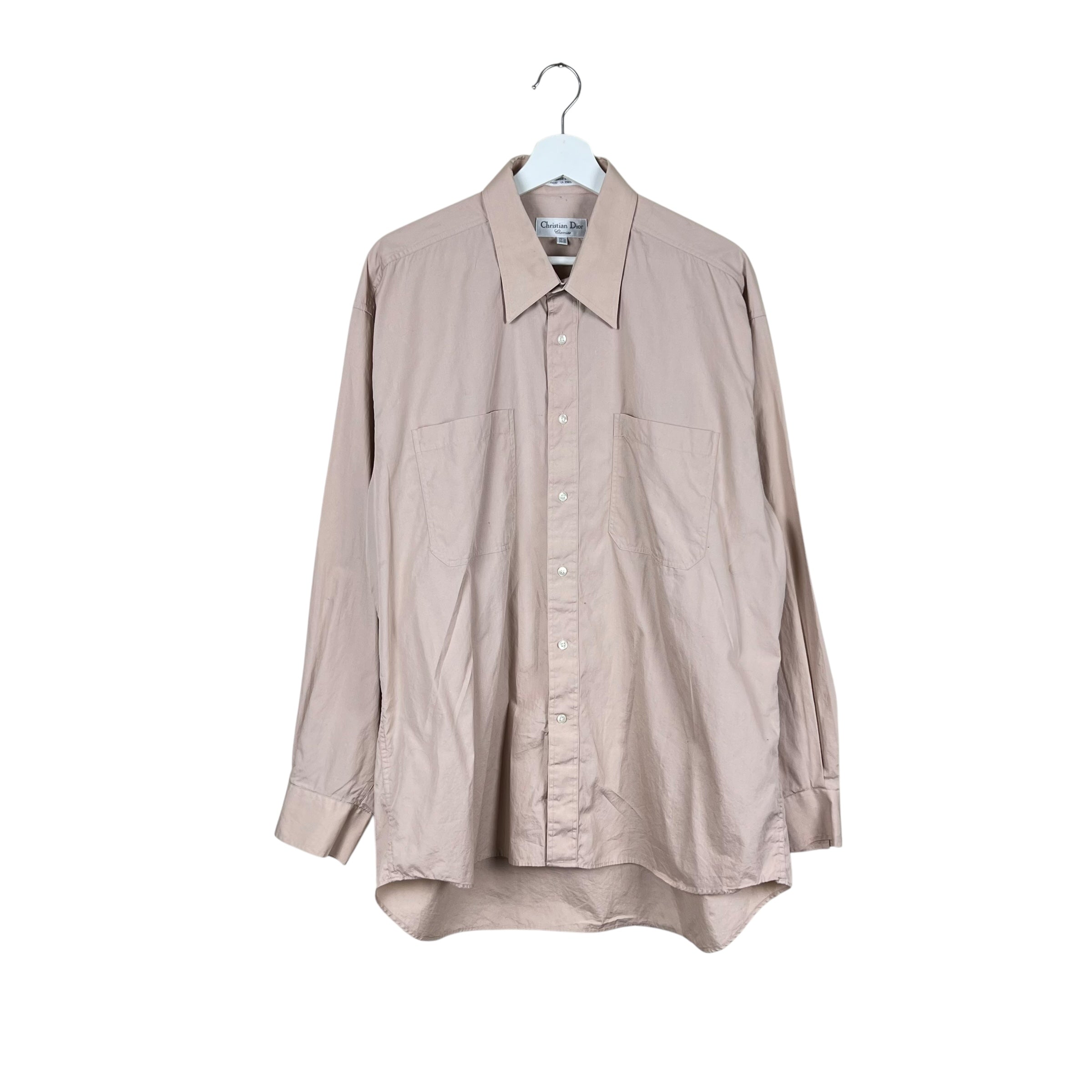 Christian Dior Dress Shirt Salmon