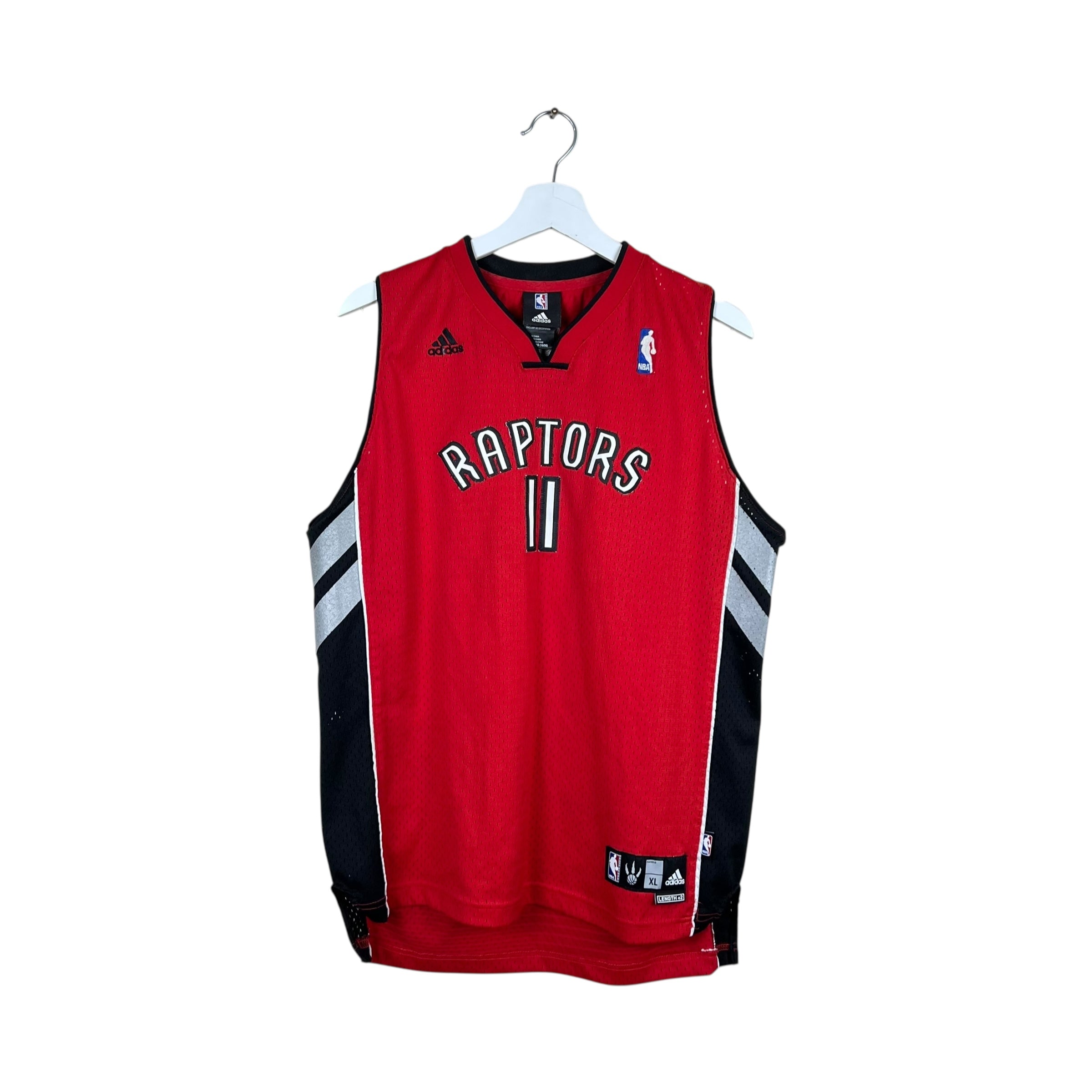 Vintage Adidas Youth NBA Toronto Raptors TJ Ford Away Jersey