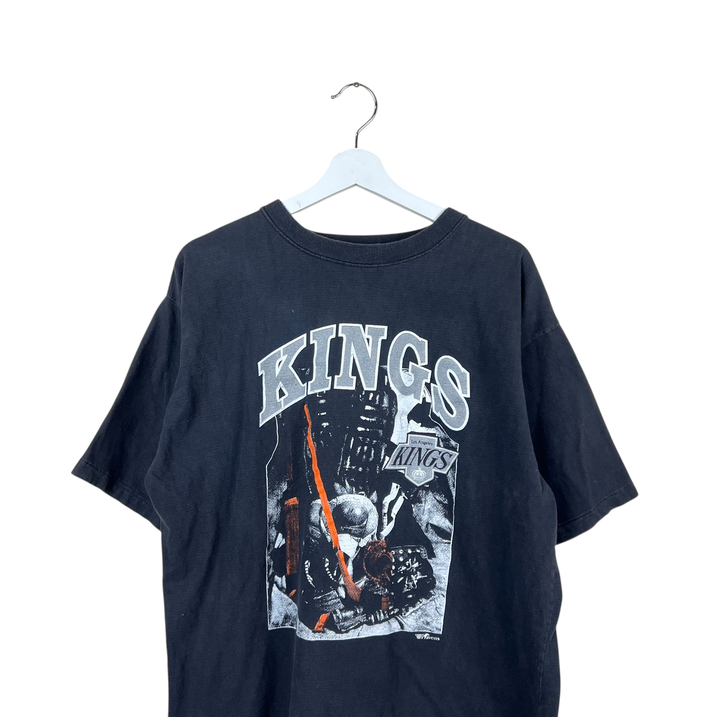 Vintage Ravens Athletics NHL Los Angeles Kings Locker Room Tee Black