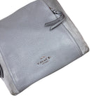 Coach Marlon Hobo Leather Bag Grey