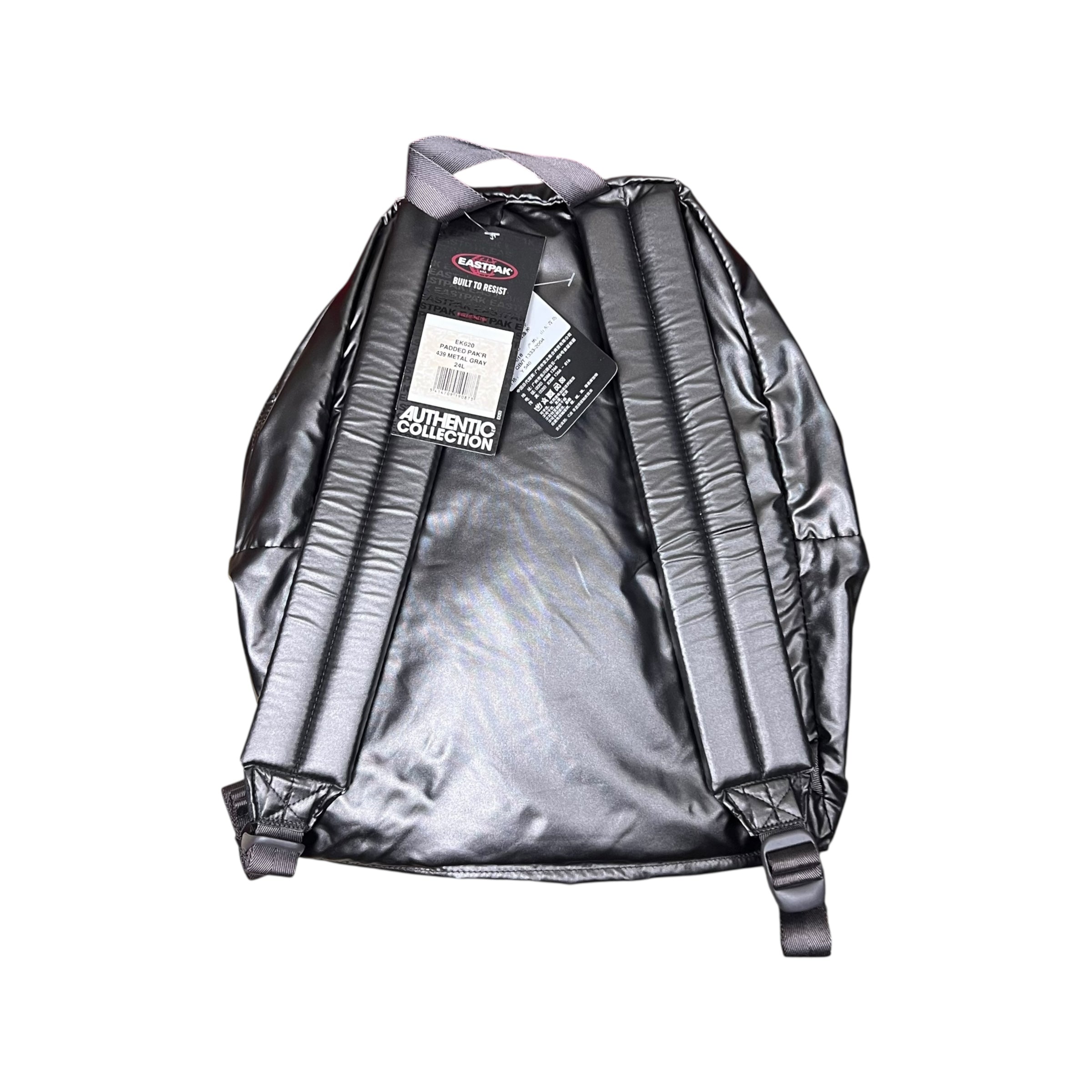EastPak Padded Pak’r 24L Backpack Metal Grey