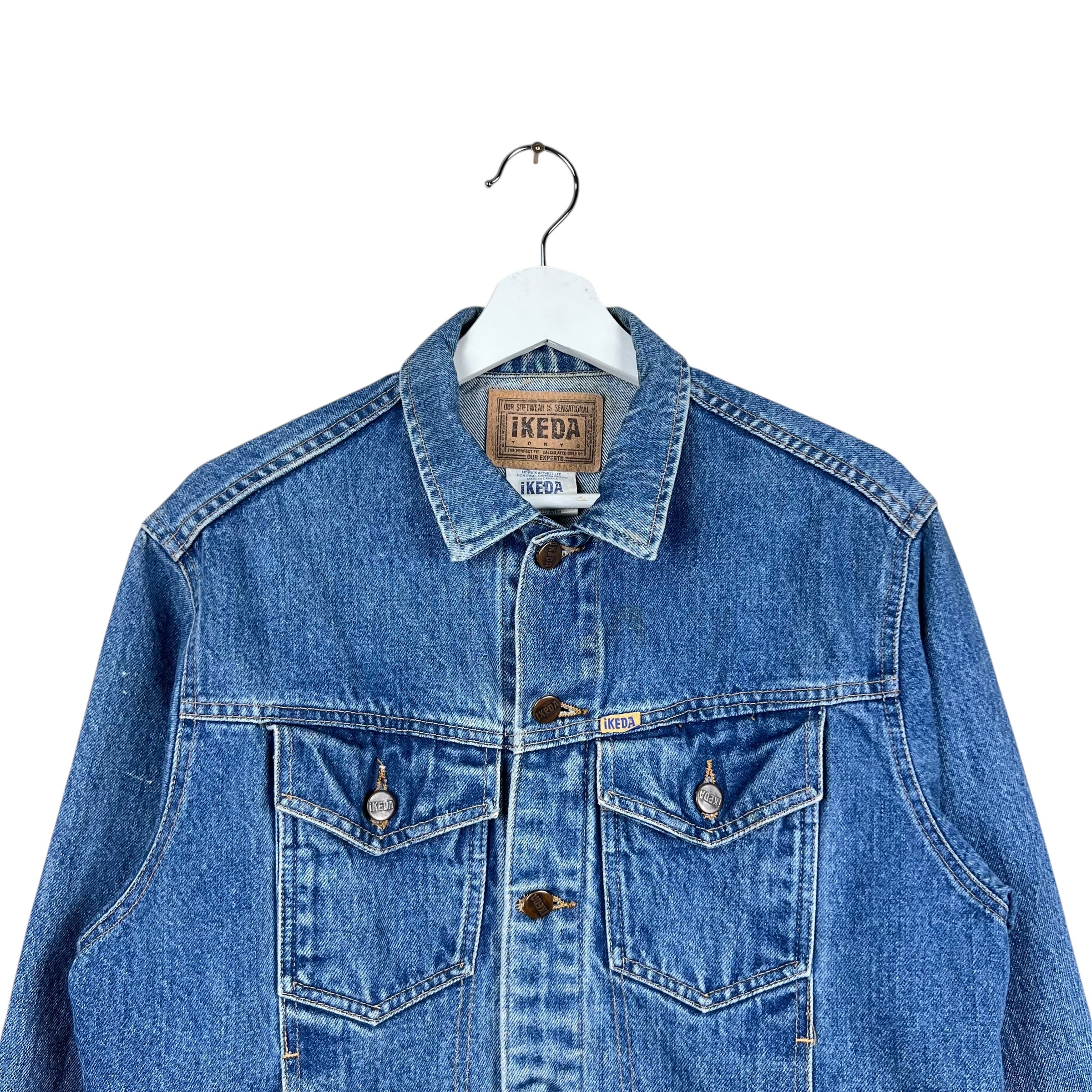Vintage Ikeda Tokyo Denim Jacket Mid Wash