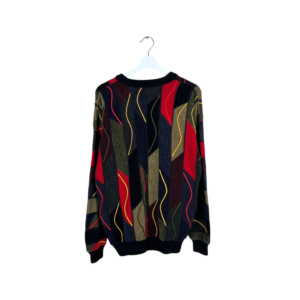 Vintage Tundra 3D Cable Knit Multi