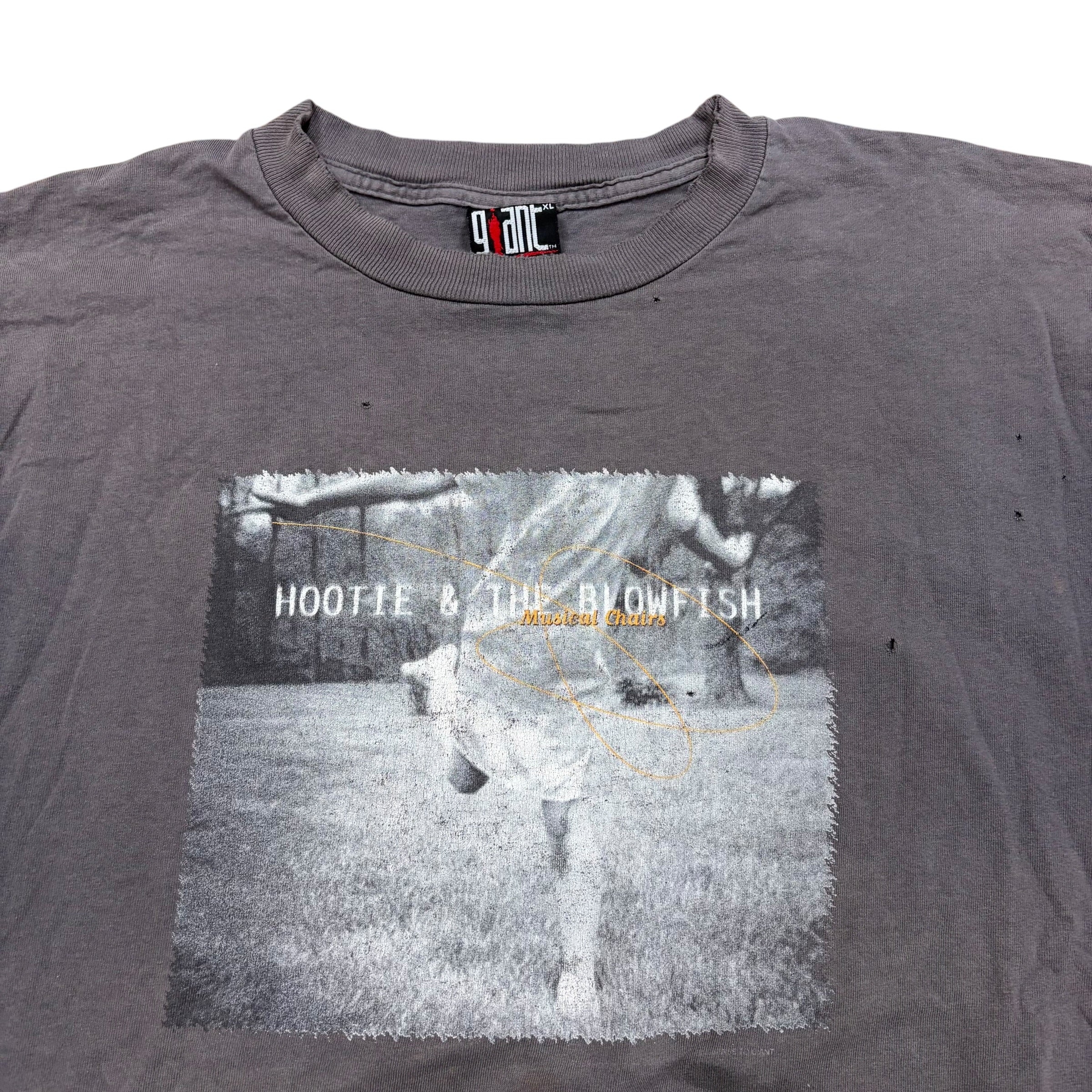 1999 Giant Hootie & The Blowfish World Tour Tee Washed Black