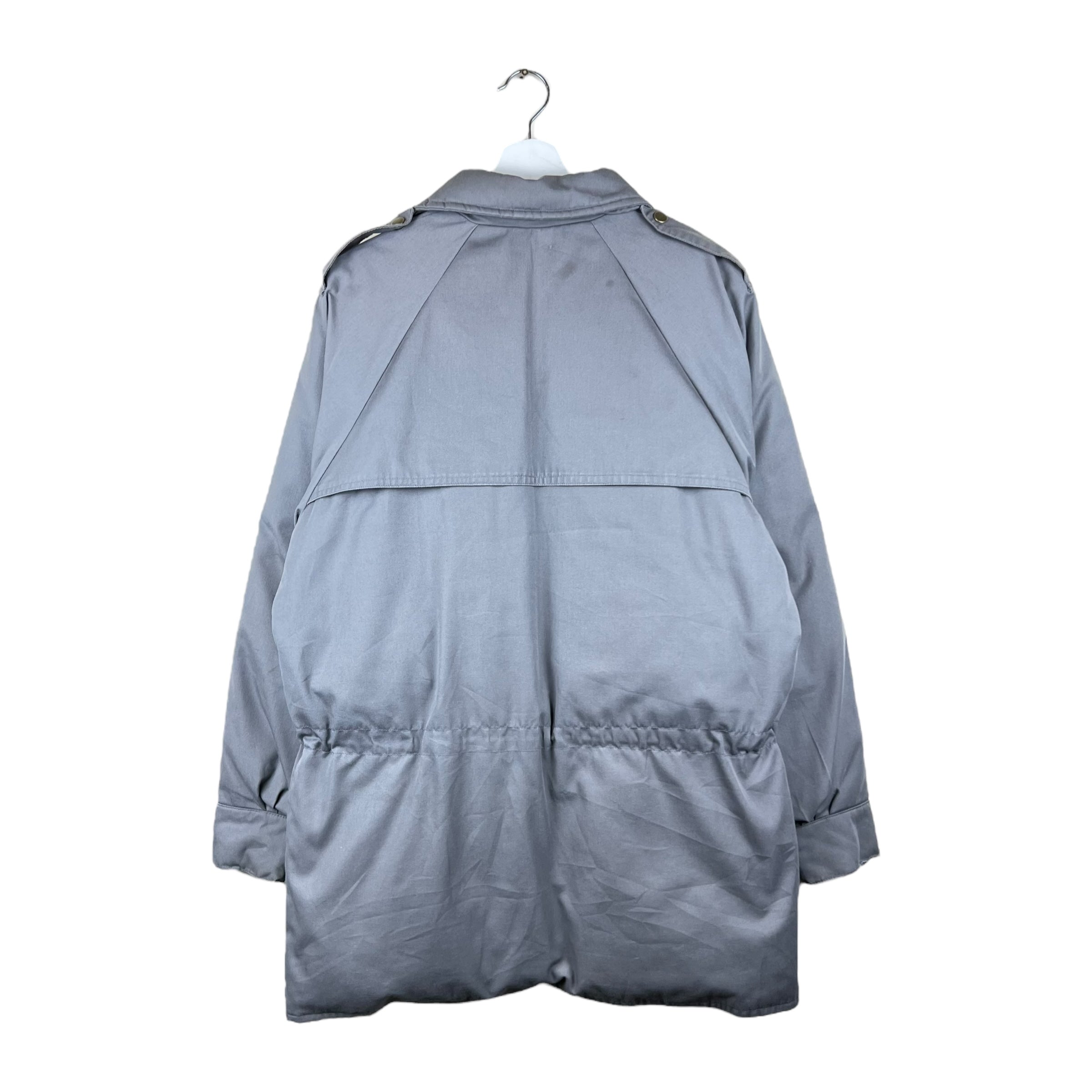 Vintage Snow Goose Winter Down Jacket Dark Grey