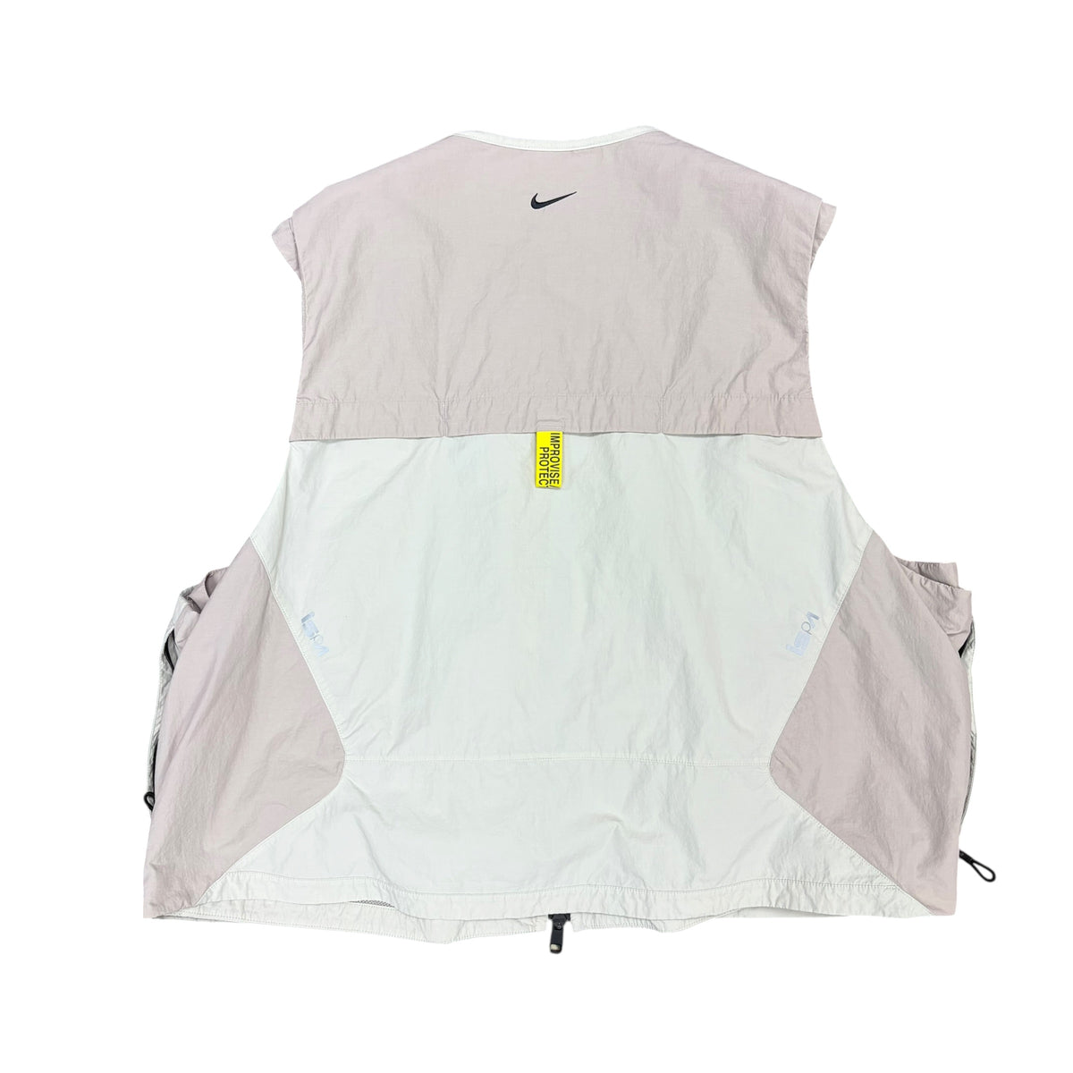 Vintage Nike ISPA Modular Pocket Vest Light Bone