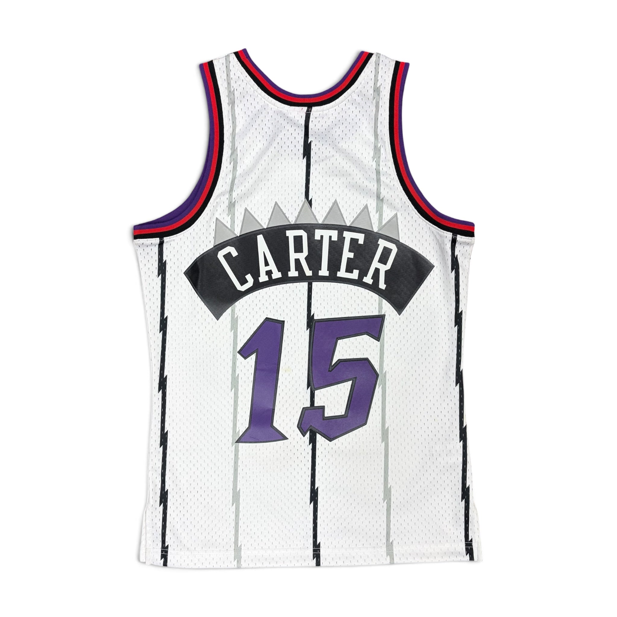 Vintage Mitchell & Ness 1998 NBA Toronto Raptors Vince Carter Home Jersey