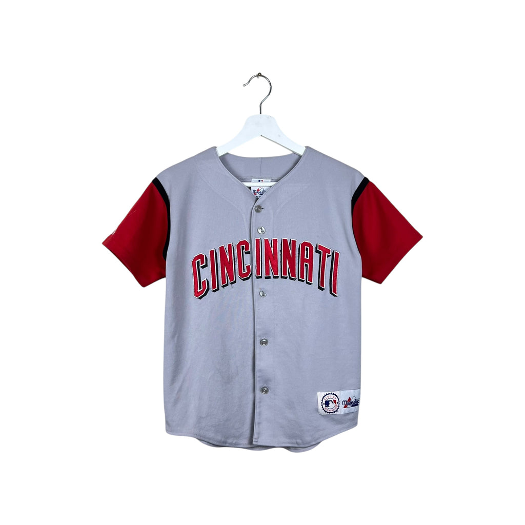 Vintage Majestic Kid’s Cincinnati Reds Blank Away Jersey
