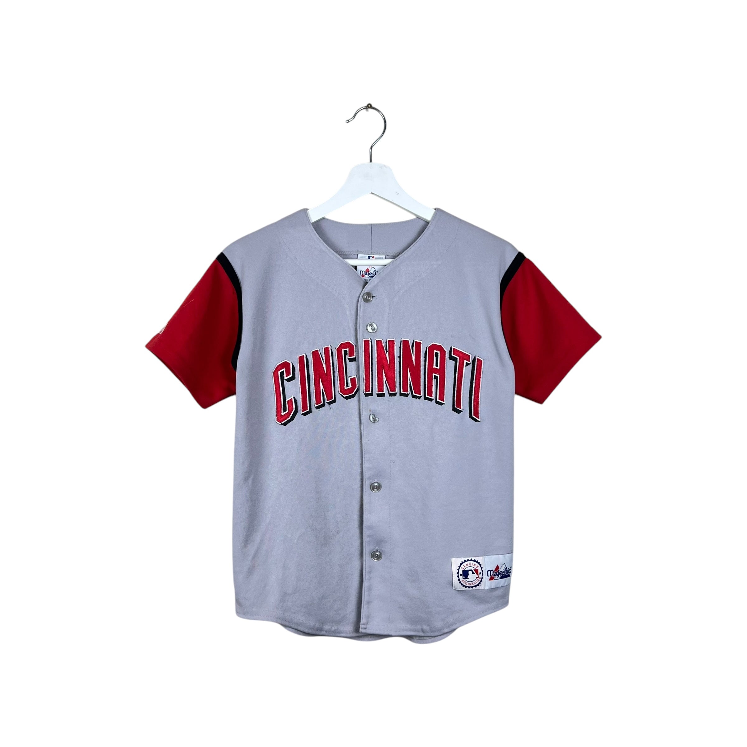 Vintage Majestic Kid’s Cincinnati Reds Blank Away Jersey