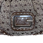 Vintage Guess Metal Buckle Bag Brown