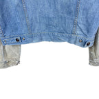 Vintage 60’s GWG Cowboy Jean Jacket Sun Faded Blue