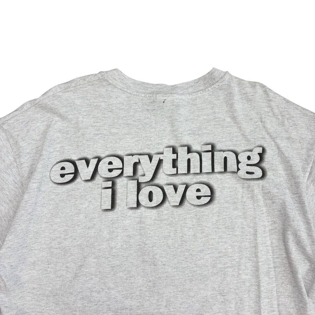 1997 Alan Jackson “Everything I Love” Tour Tee Heather Grey
