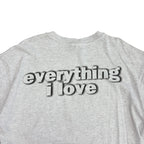 1997 Alan Jackson “Everything I Love” Tour Tee Heather Grey