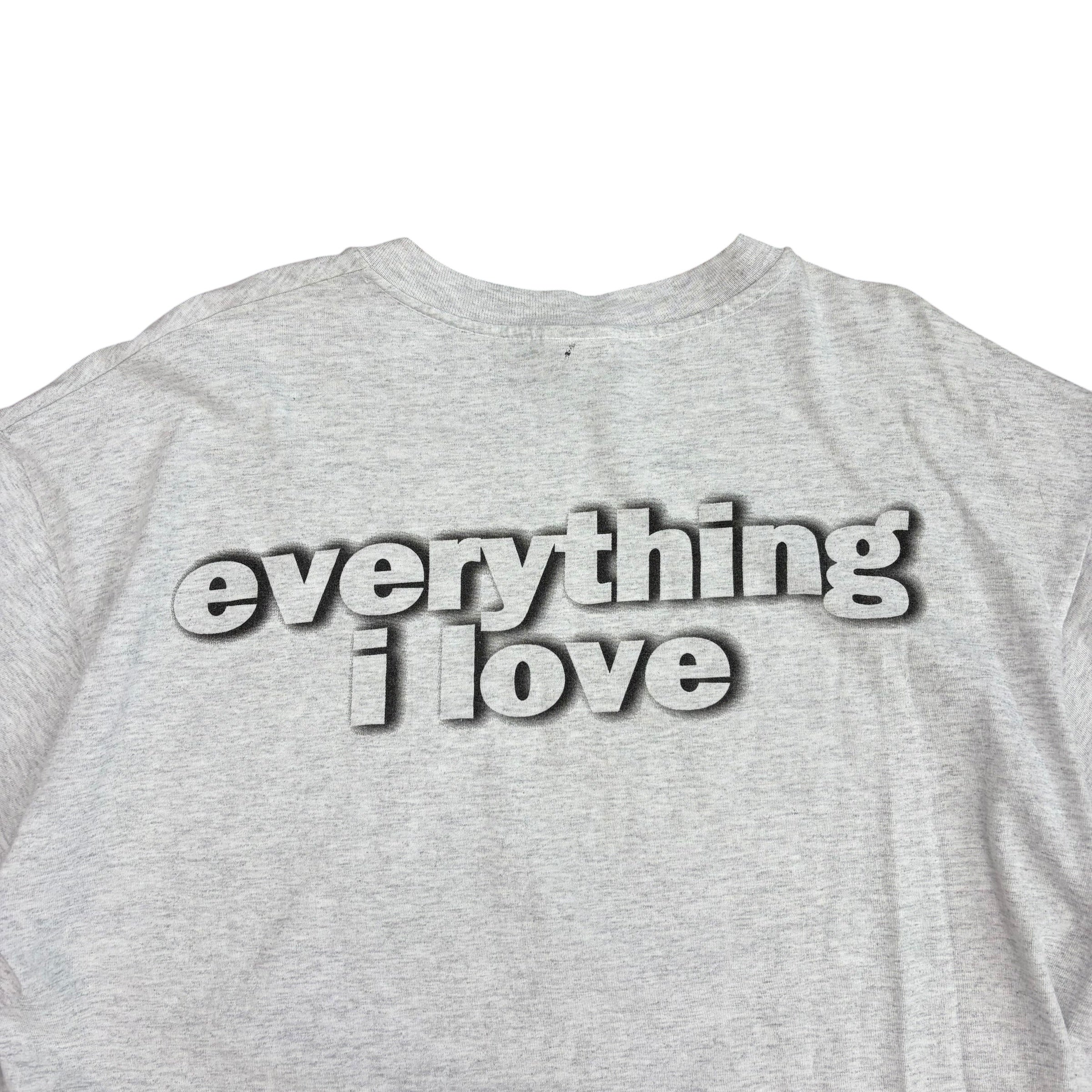 1997 Alan Jackson “Everything I Love” Tour Tee Heather Grey