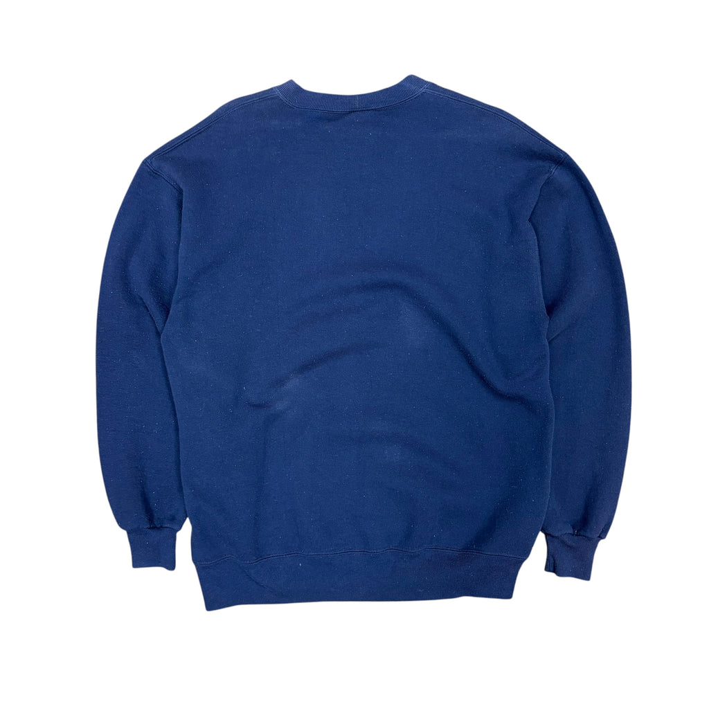 Vintage Russell Athletics Carmel Crest Logo Crewneck Navy