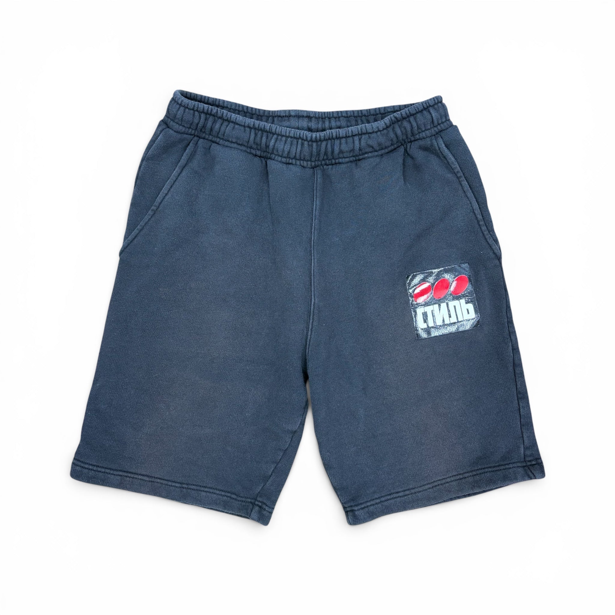 Heron Preston Logo Shorts Black