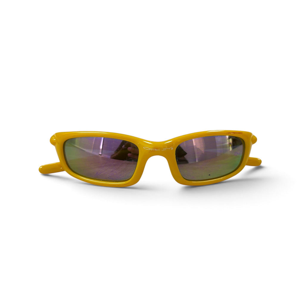 Oakley Kids Rectangle Lens Sunglasses Yellow