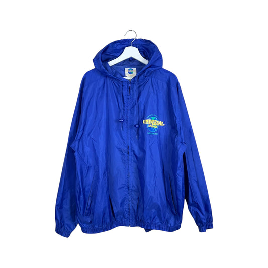 Vintage Universal Studios Hollywood “Escape Reality” Windbreaker Blue