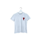Ami Paris Women’s Lace Heart Tee White