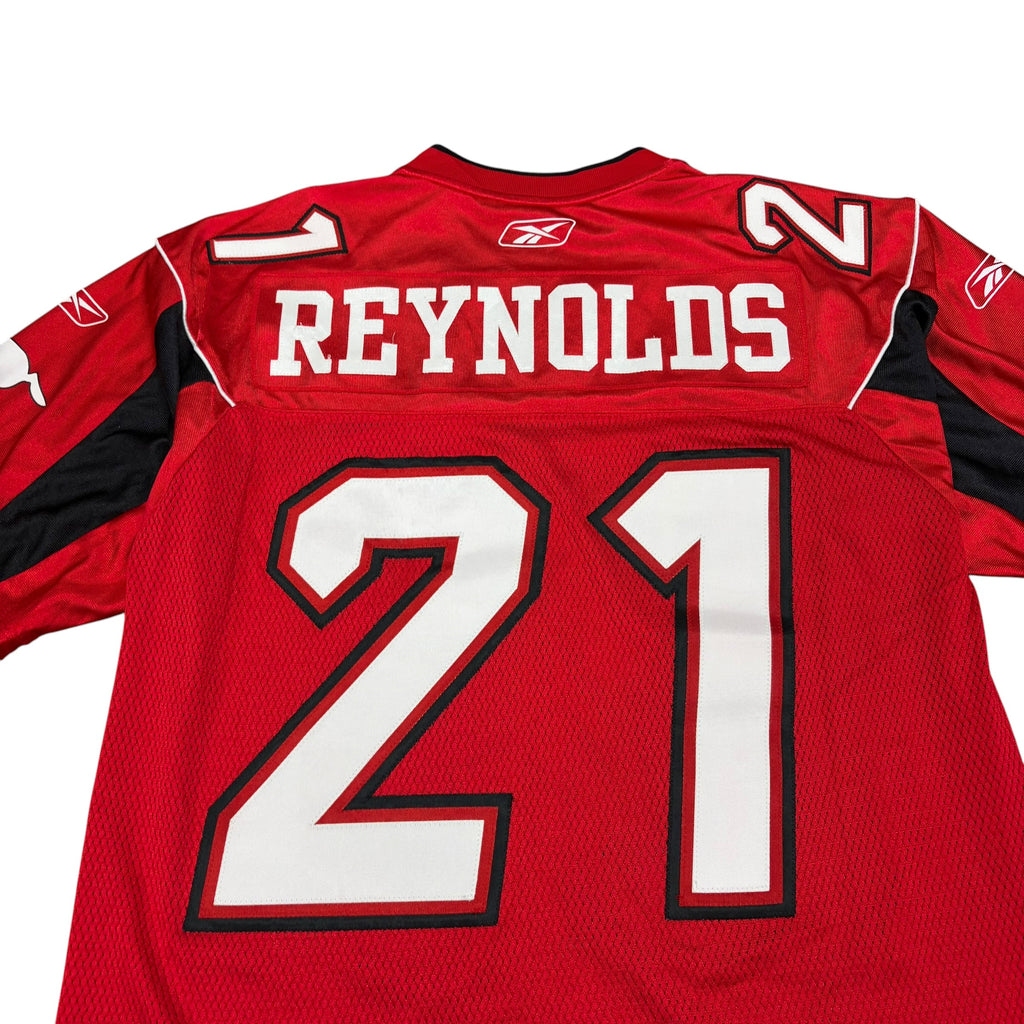 Vintage Reebok CFL Calgary Stampeders Joffrey Reynolds Away Jersey