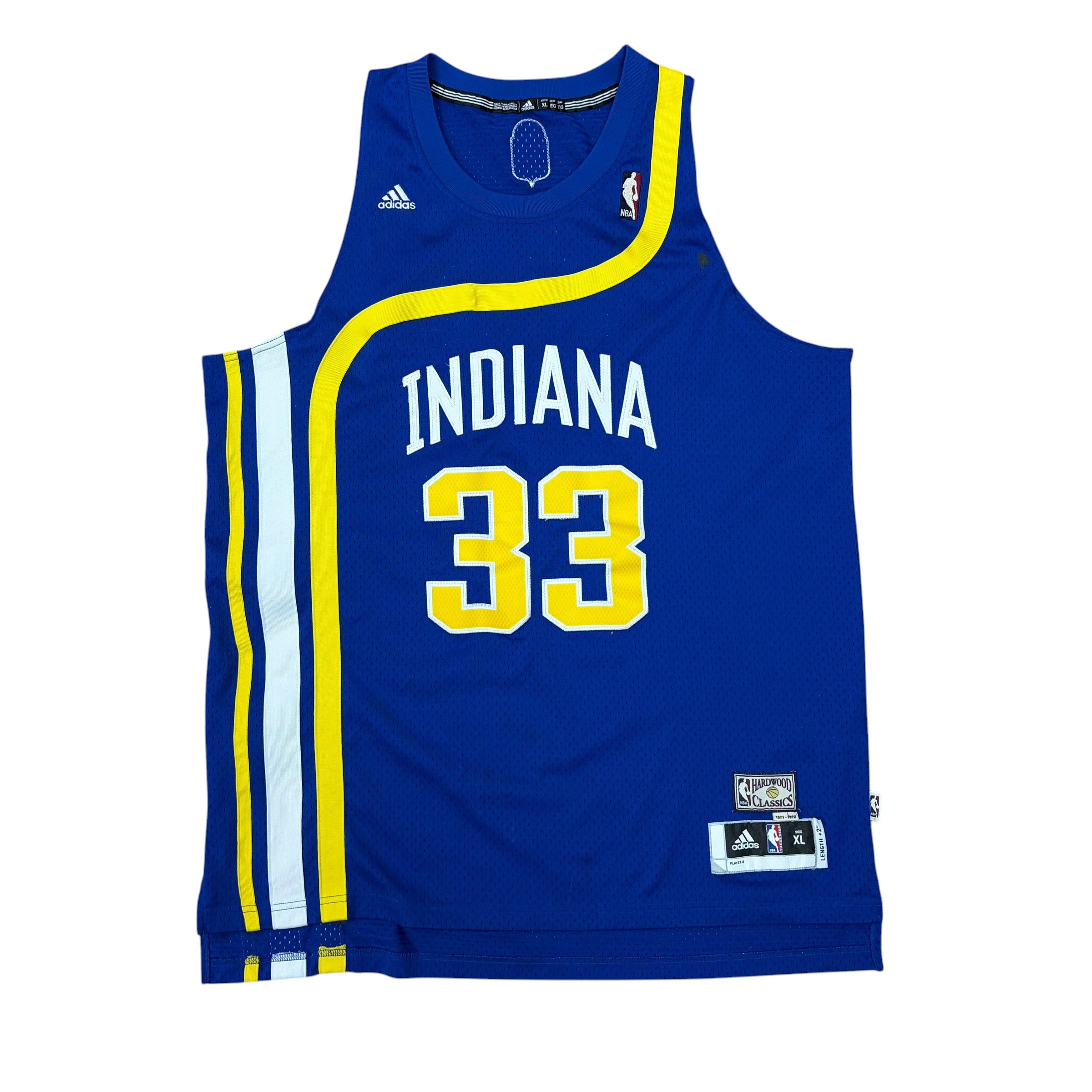 2011 Adidas NBA Hardwood Classics 1971 Indiana Pacers Danny Granger Jersey