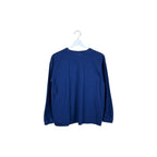 Vintage NHL Vancouver Canucks Kids Puck Logo Longsleeve Navy