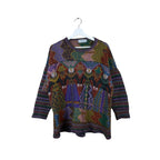 Vintage Kaffe Fassett Ladies Dress Print Knit