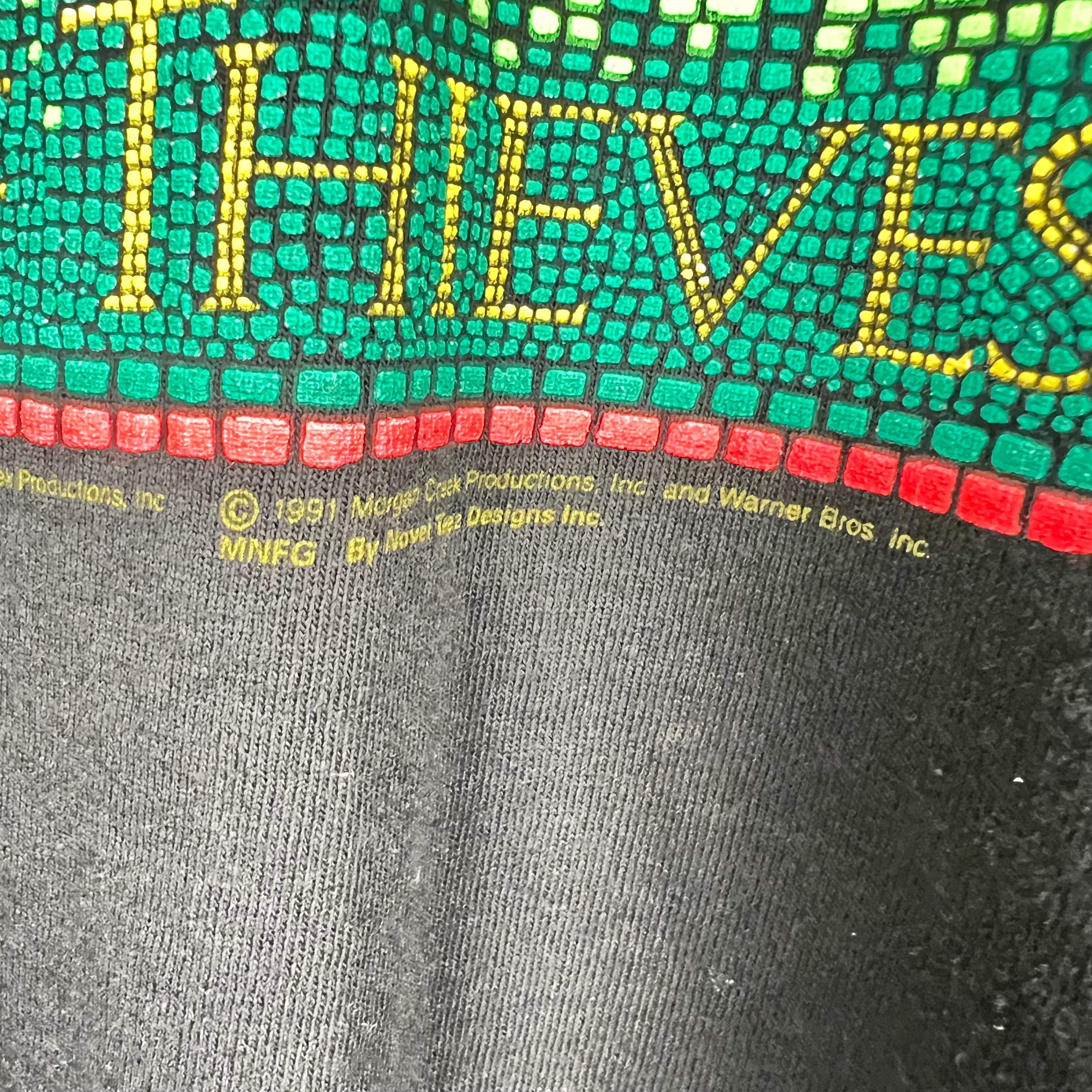 1991 Novel Teez Robin Hood Prince of Thieves Movie Promo Tee Black