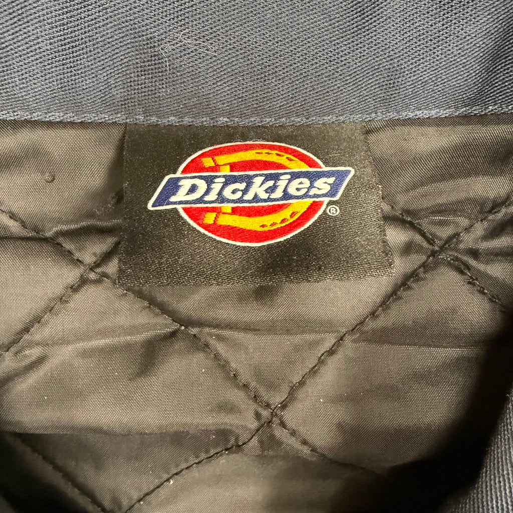 Vintage Dickies Quilt Lined Button Up Jacket Medium Wash