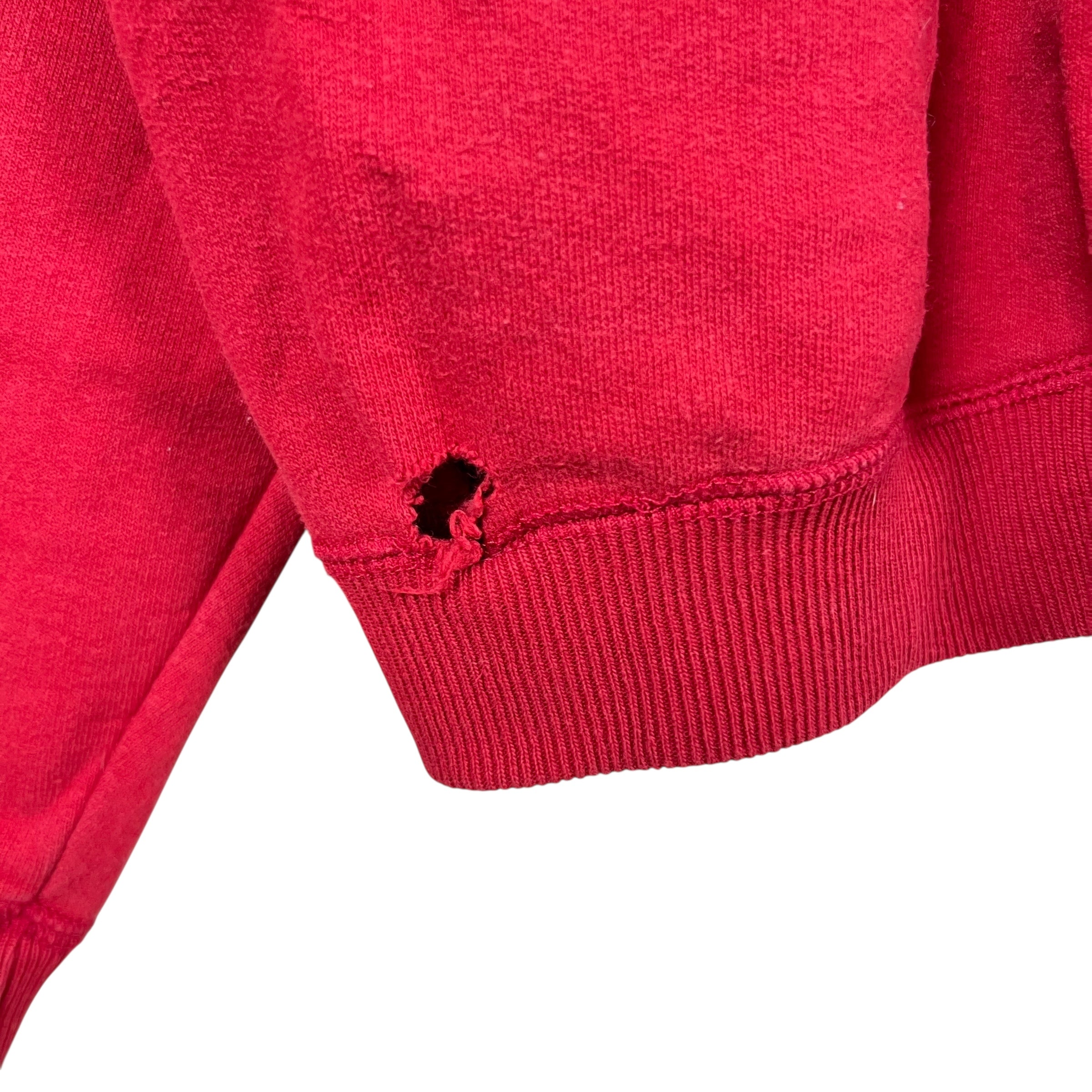 Vintage Club Monaco Crest Logo Crewneck Chilli Red