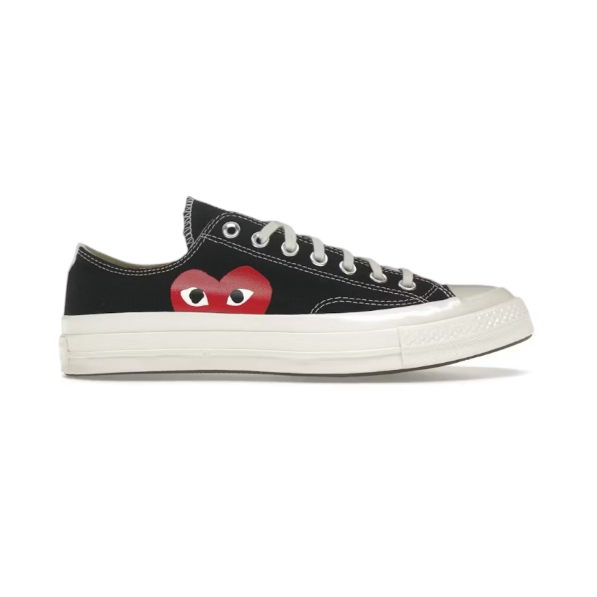 Comme Des Garçons PLAY x Converse Chuck Taylor 70 Ox Black