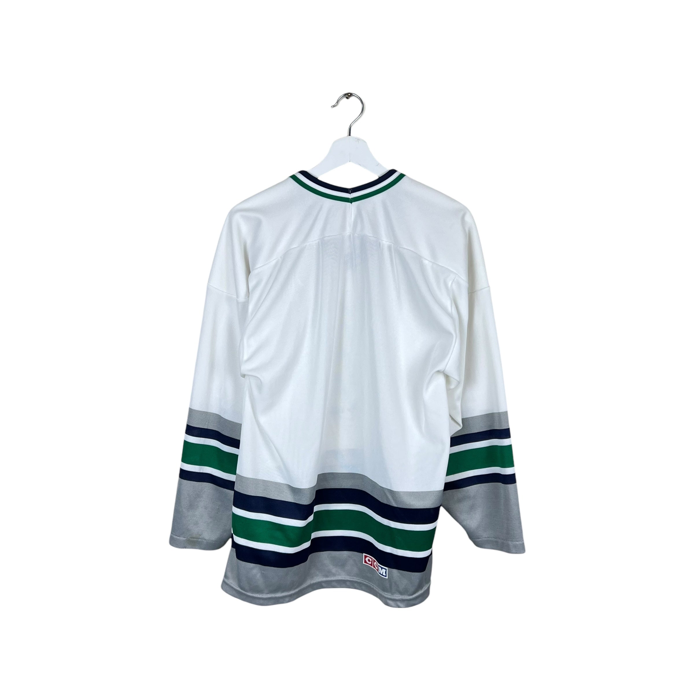 Vintage CCM Hartford Whalers Blank Home Jersey
