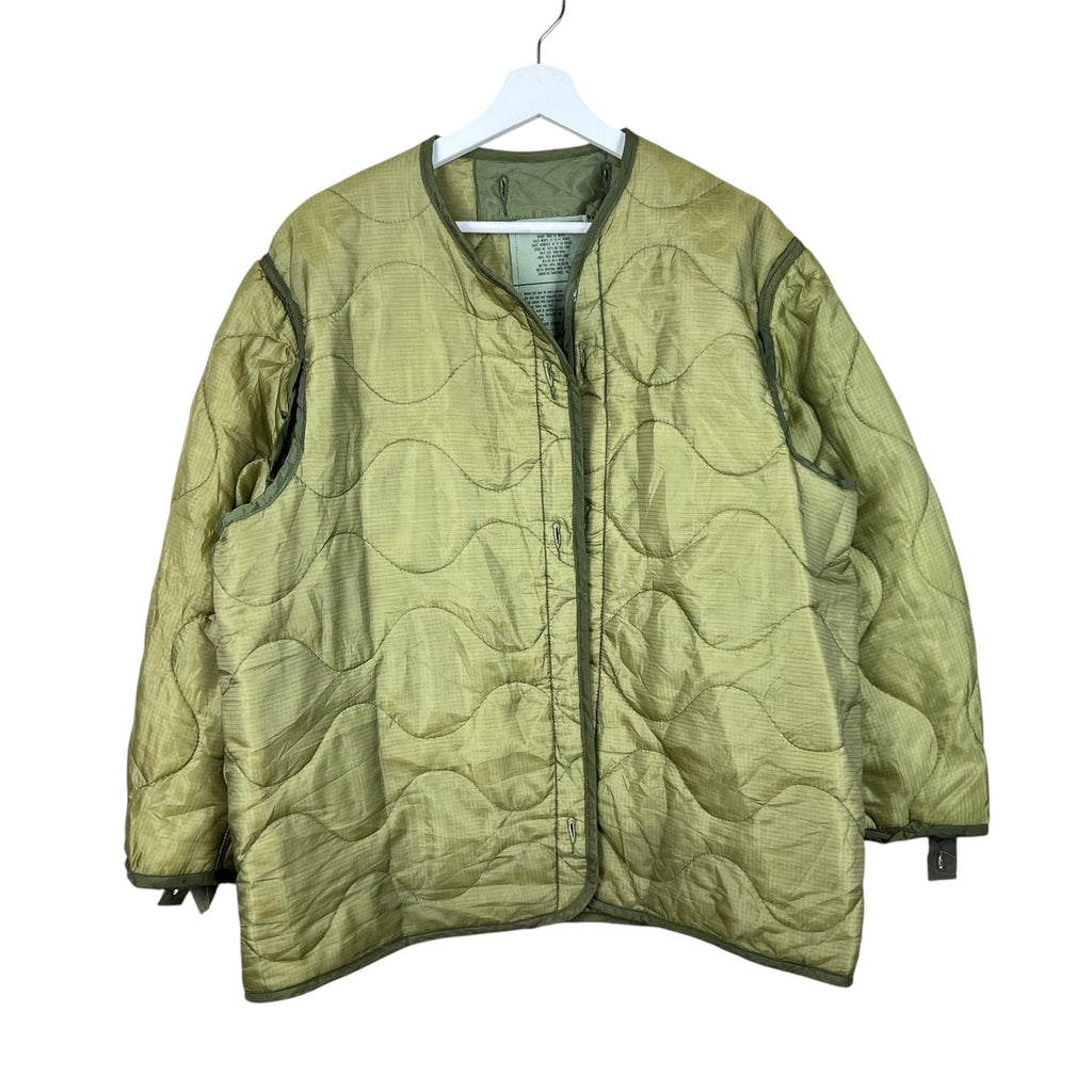 Vintage Military Army Liner Green