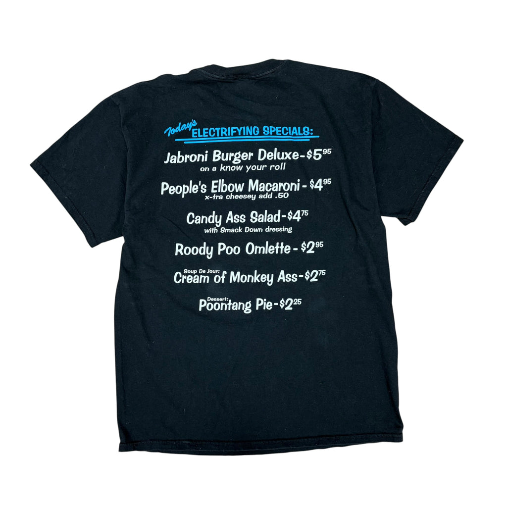 2000 WFF The Rock’s Smack Down Diner Promo Tee Black