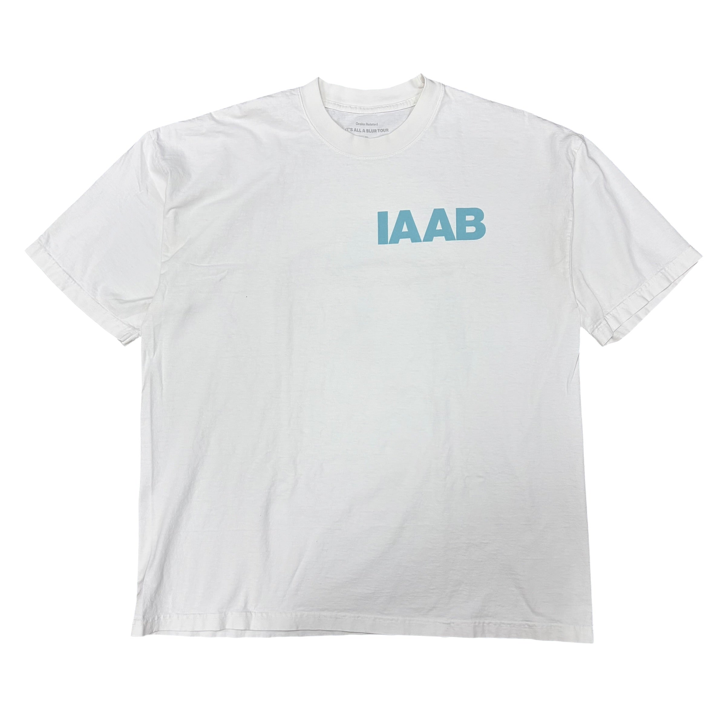 Drake IAAB Tour Tee White