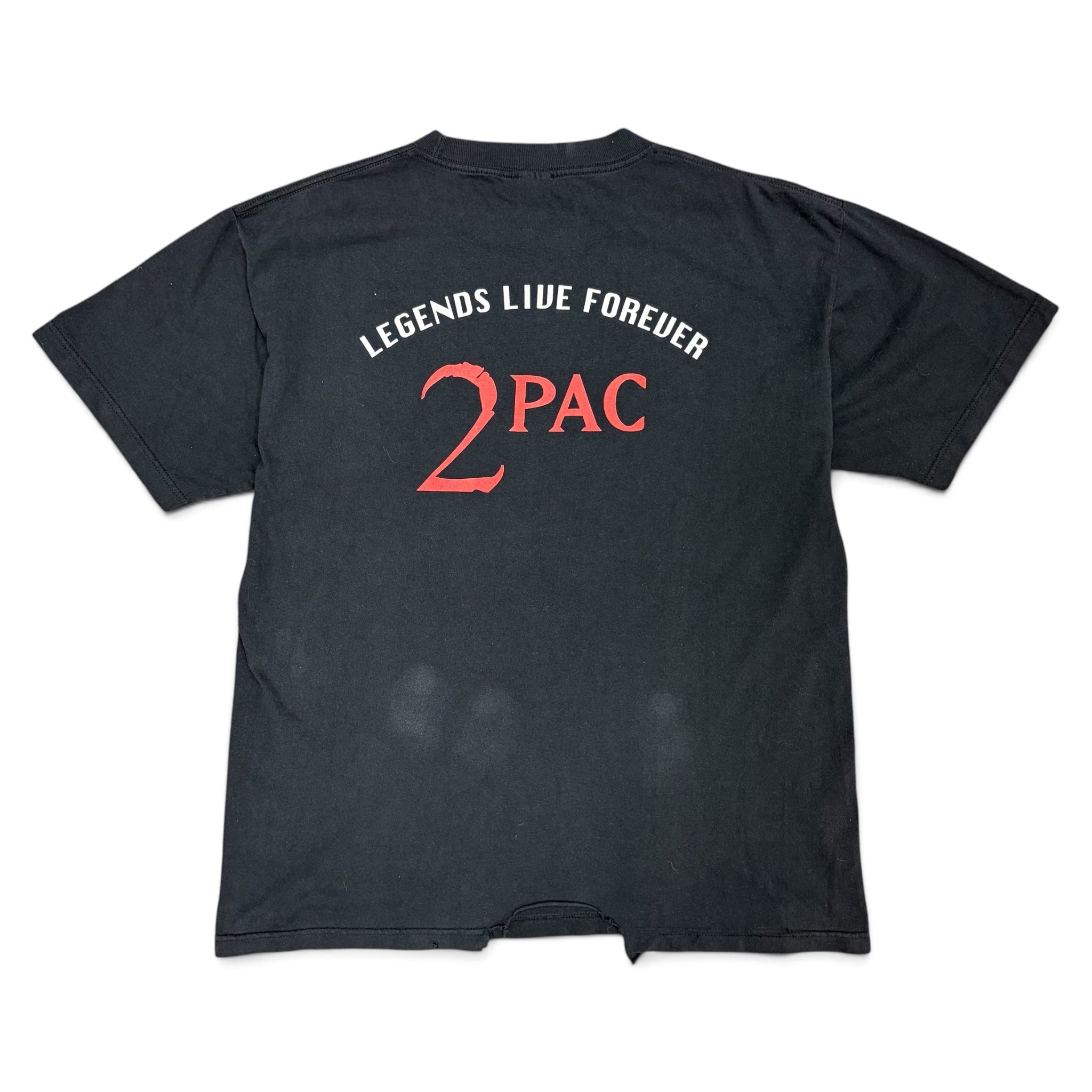 1997 Tupac “Rapping with the Dead” Tee Black
